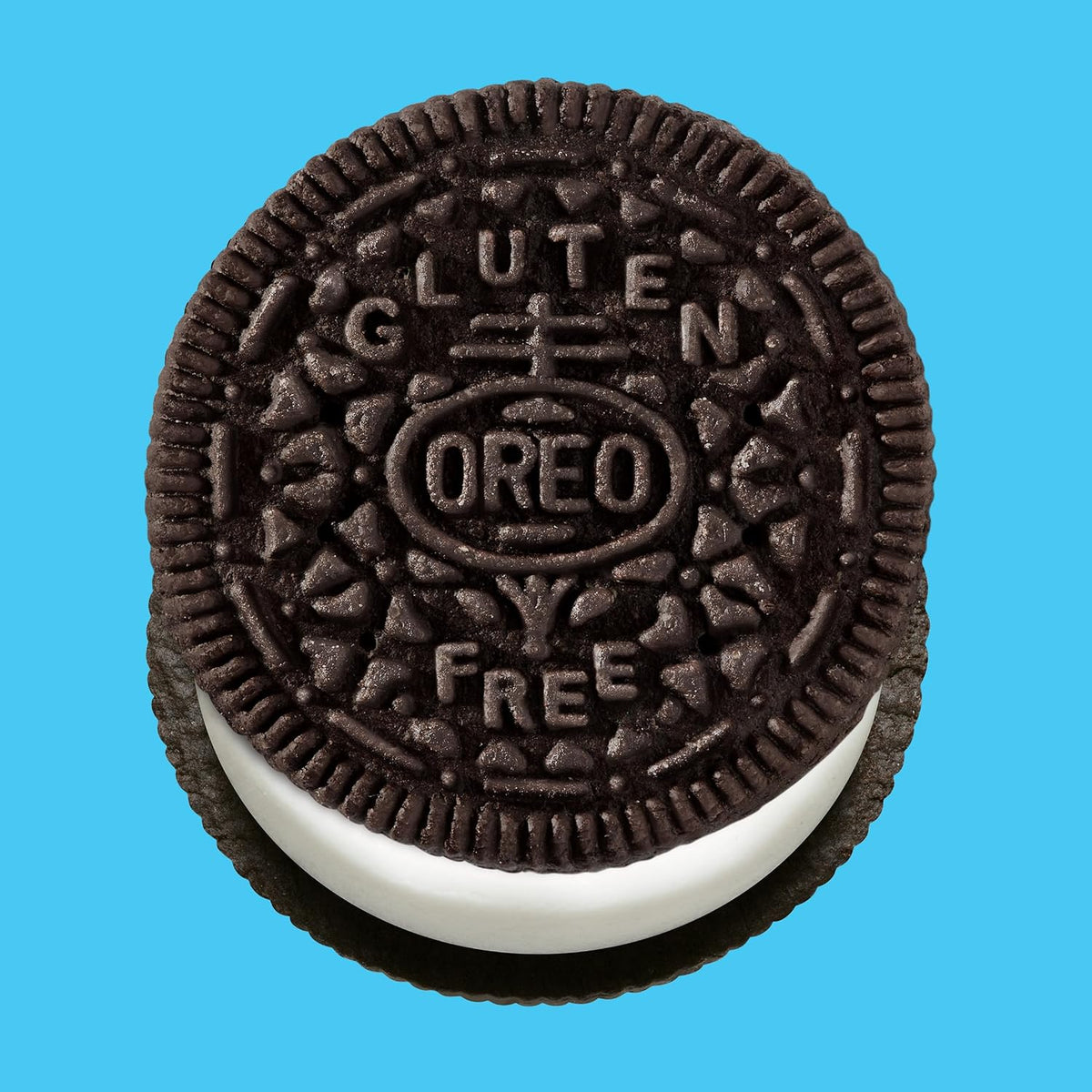 Oreo Double Stuf Gluten Free Chocolate Sandwich Cookies, 354 g (12.47 oz) — alternate product view