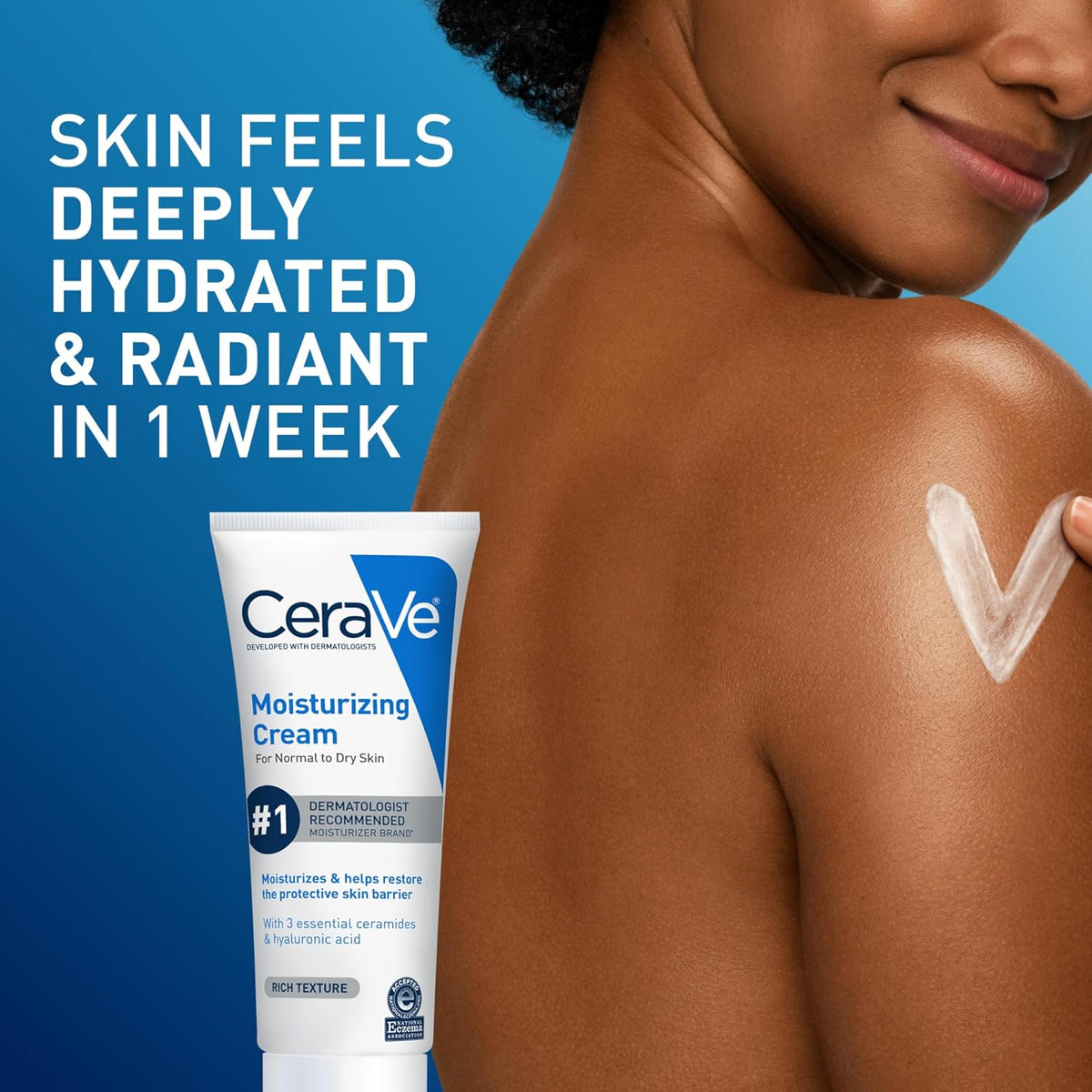 CeraVe Moisturising Cream for Face & Body 8 oz - view 6
