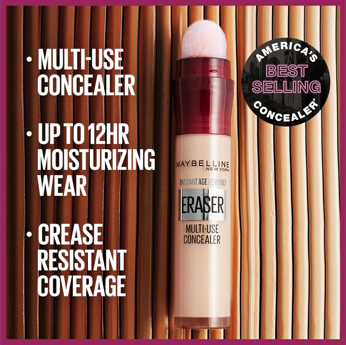 Maybelline Instant Age Rewind Eraser Dark Circles Concealer, Shade 120 - view 4