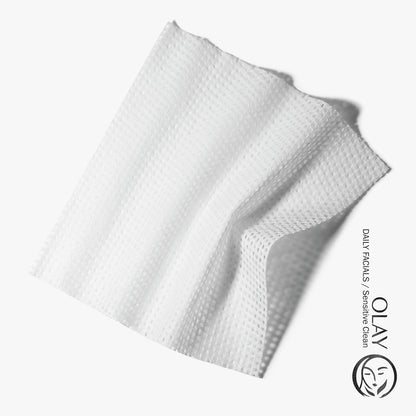 Olay Sensitive 4-in-1 Daily Facial Cloths, 33 Count, Pack of 2 - view 2