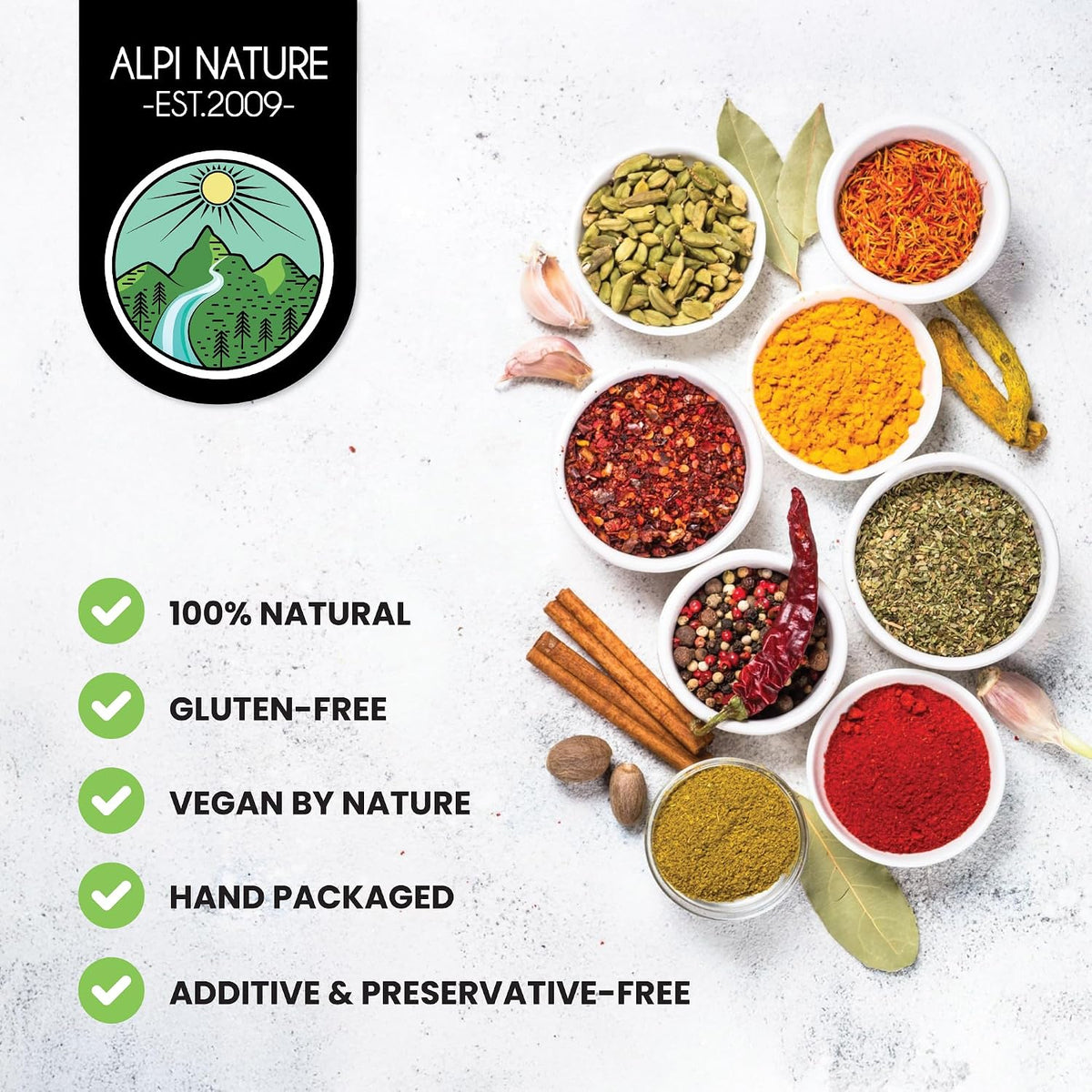 Alpi Nature Yellow Mustard Powder 250 g - view 5
