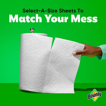 Bounty Select-A-Size Paper Towels, White, 8 Triple Rolls - view 5