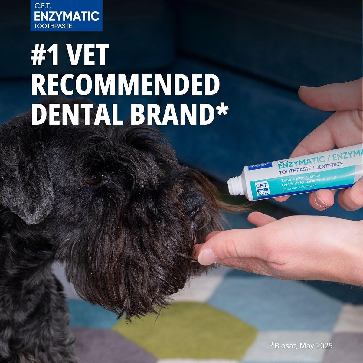 Virbac C.E.T. Oral Hygiene Kit for Dogs and Cats, Poultry Flavour - view 2