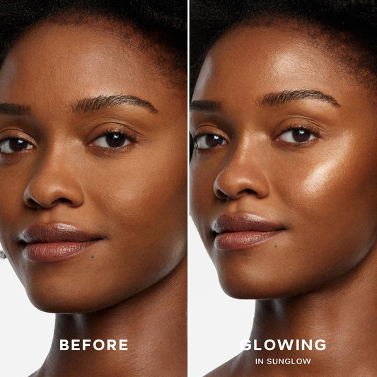 Saie Glowy Super Gel Hydrating Primer and Highlighter, Sunglow, 1 oz - view 2