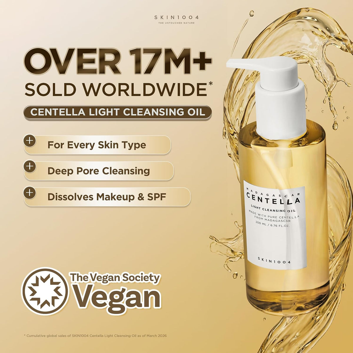SKIN1004 Madagascar Centella Light Cleansing Oil 6.76 oz - view 2