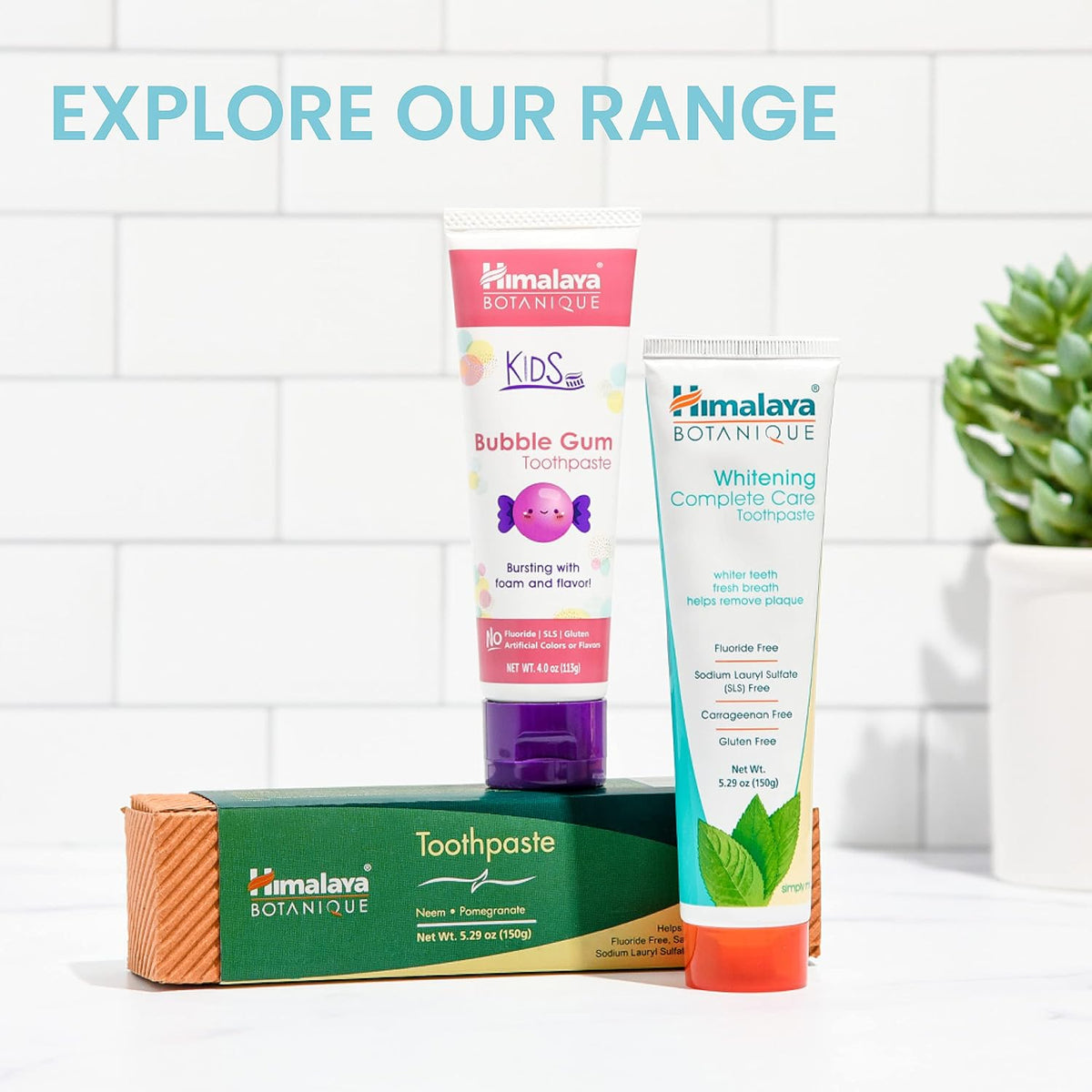 Himalaya Complete Care Whitening Toothpaste, Peppermint 5.29 oz, Pack of 2 - view 6