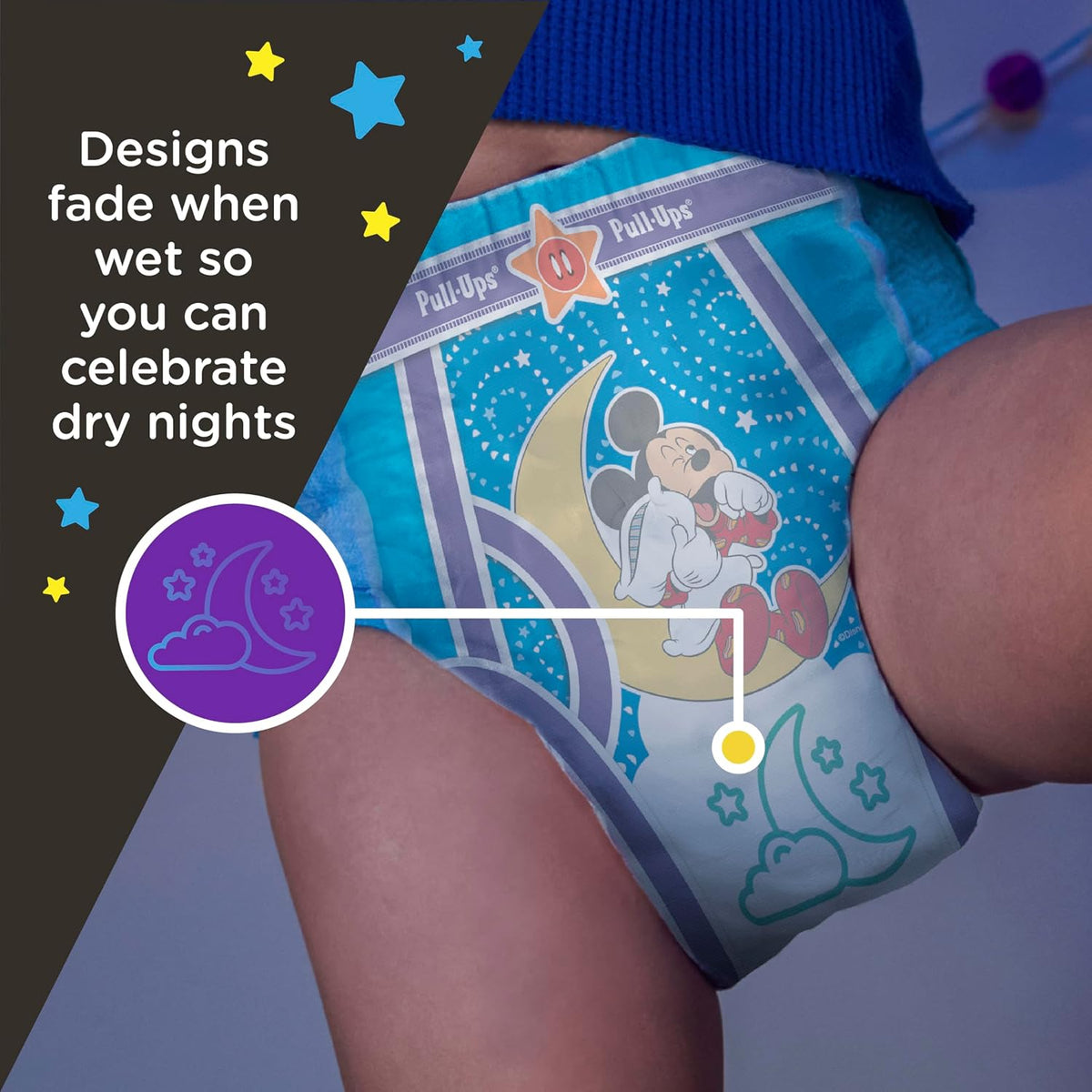 Pull-Ups Boys' Night-Time Potty Training Pants, 5T-6T, 80 Count - view 6