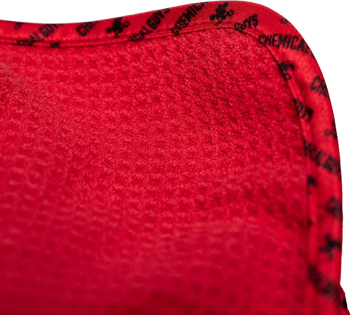 Chemical Guys Waffle Weave Glass & Window Microfiber Towel, Red, 24 x 16 in - view 4