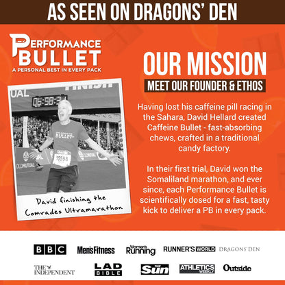 Caffeine Bullet 85mg Caffeine Chews Chocolate Orange 16 Count - view 6