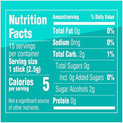 Wrigley's Extra Polar Ice Sugar-Free Chewing Gum, 15 Sticks, 10 Pack - view 2