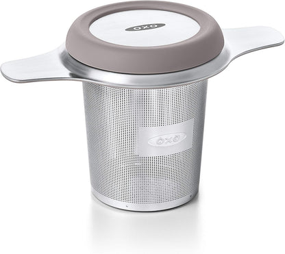 OXO Brew Tea Strainer Basket, Fine Mesh Stainless Steel