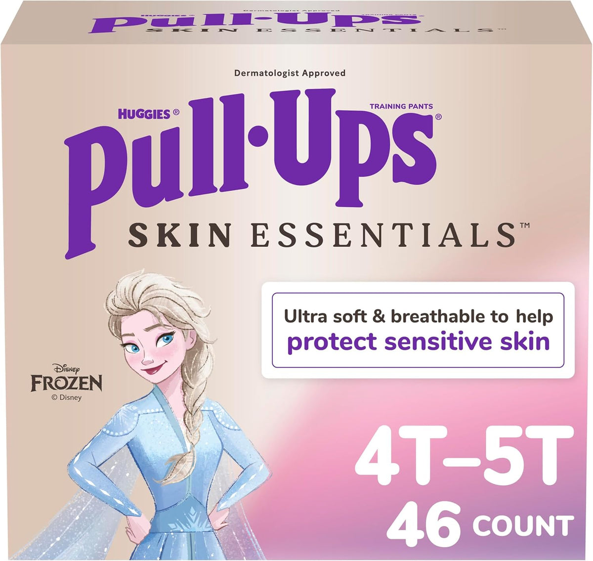 Pull-Ups Girls' Skin Essentials Potty Training Pants, 4T-5T, 46 Count — product view