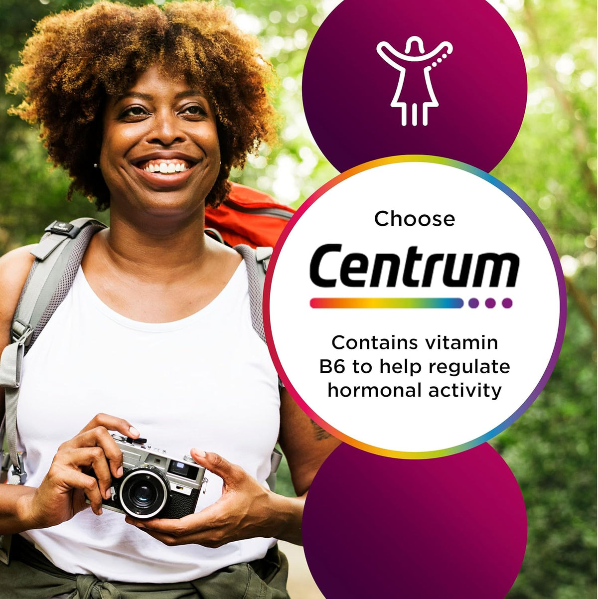 Centrum Women 50+ Multivitamin Tablets, 23 Nutrients, 30 Count - view 3