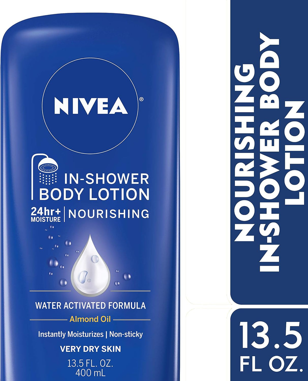 NIVEA In-Shower Nourishing Body Lotion 400ml (13.5 fl oz) — alternate product view