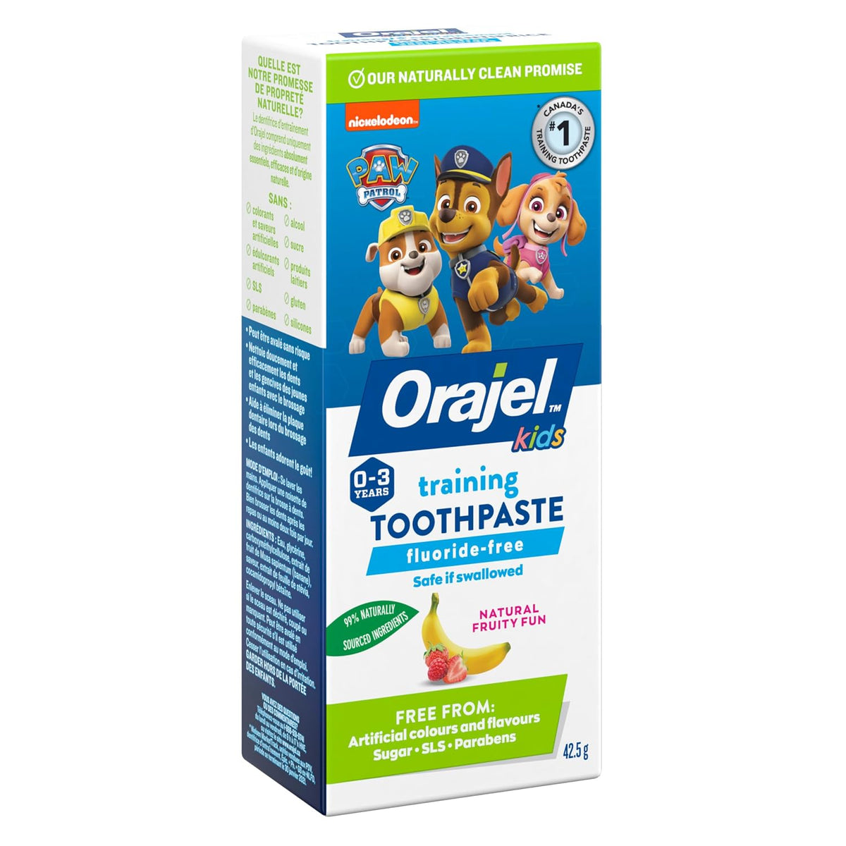 Orajel PAW Patrol Fluoride-Free Training Toothpaste, 1.5 oz - view 2