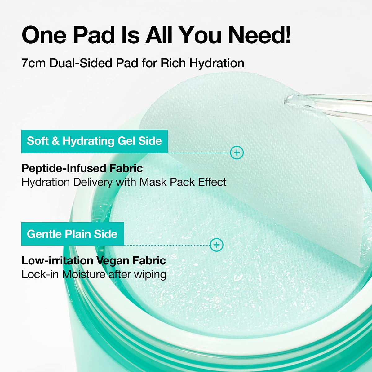 Anua PDRN 100 Hyaluronic Acid Glow Pad 60 Pads - view 5