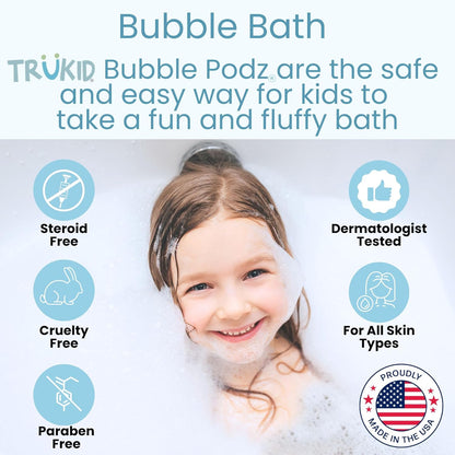 TruKid Bubble Podz Bubble Bath for Kids, Lavender, 24 Pods - view 2