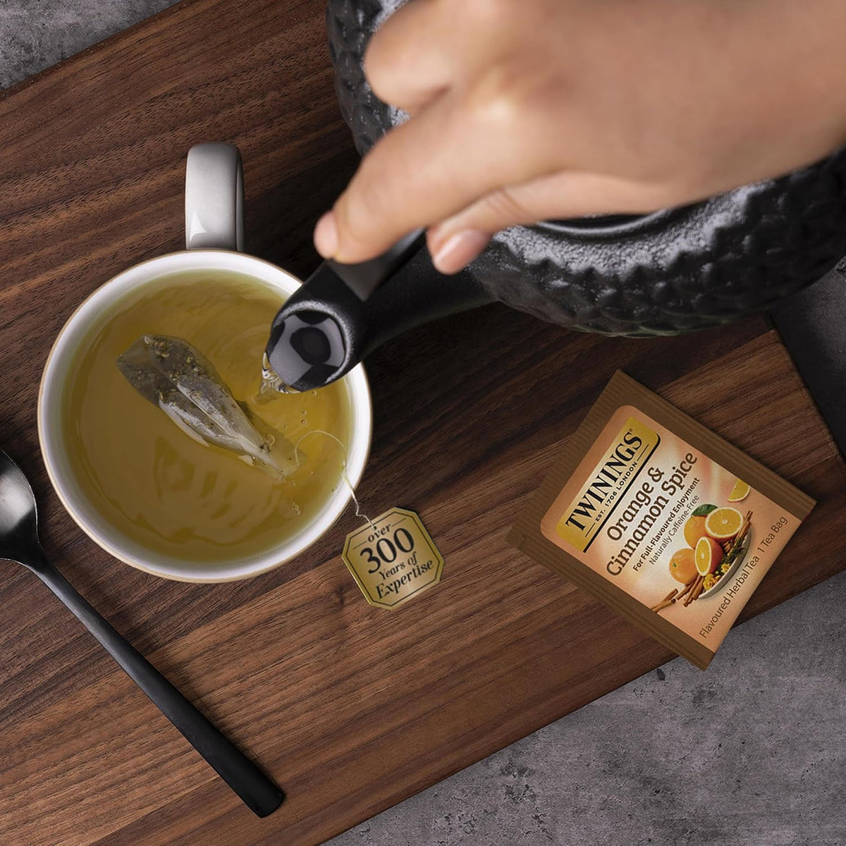 Twinings Orange and Cinnamon Spice Herbal Tea 20 Teabags - view 5