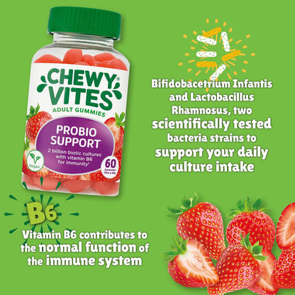 Chewy Vites Adult Probio Support Gummies - 60 Count - view 5