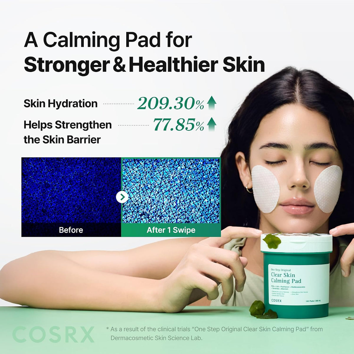 COSRX One Step Original Clear Skin Calming Pad, 100 Pads - view 5