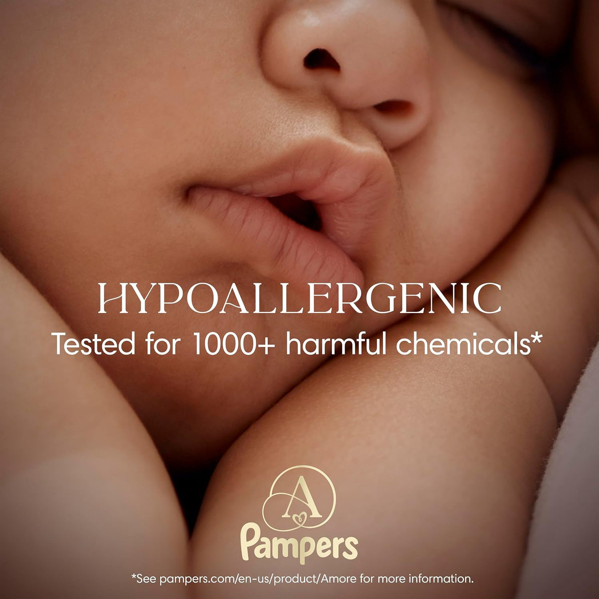 Pampers Amore Nappies Size 2 (10-22 lbs), 74 Count - view 4