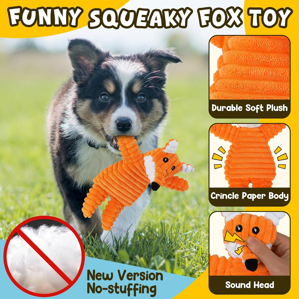 Zeaxuie 9 Pack Puppy Toys for Teething Small Dogs, Squeaky, Rope and Treat Ball - view 3