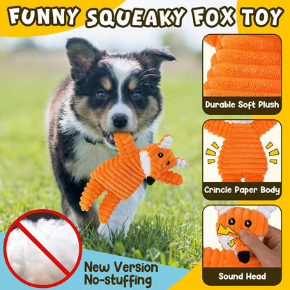 Zeaxuie 9 Pack Puppy Toys for Teething Small Dogs, Squeaky, Rope and Treat Ball - view 3