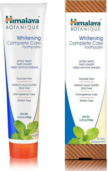 Himalaya Complete Care Whitening Toothpaste, Peppermint 5.29 oz, Pack of 2 - view 2