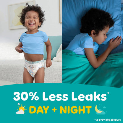 Pampers Easy Ups Bluey Potty Training Pants, Size 7 (5T-6T), 84 Count - view 4