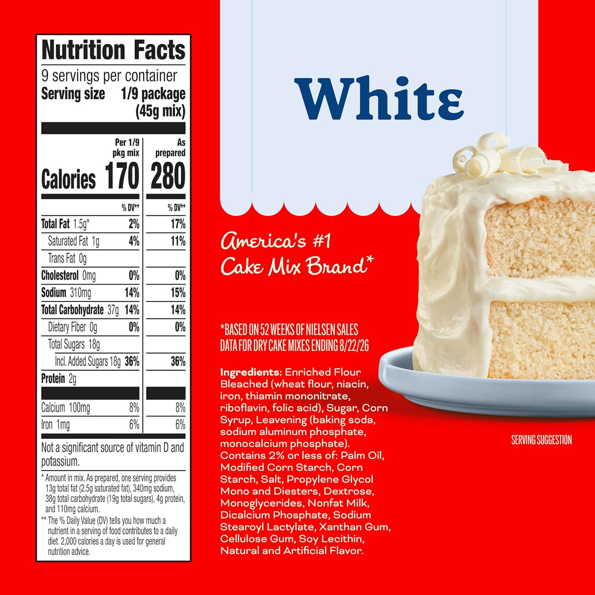 Betty Crocker Favorites Super Moist White Cake Mix 14.25 oz - view 2