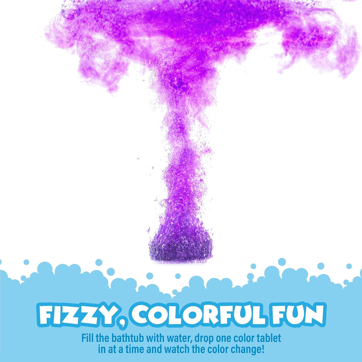 Tub Works Bath Colour Fizzies, 150 Count, 7 Colours - view 5