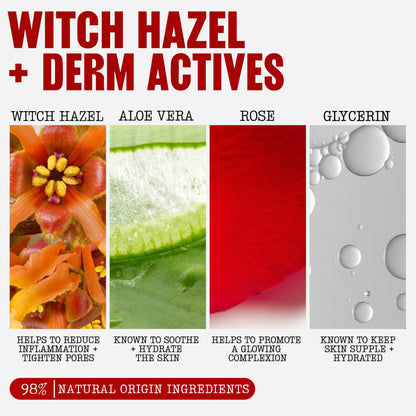 Thayers Rose Petal Witch Hazel Facial Toner with Aloe Vera 89 ml (3 fl oz) - view 3
