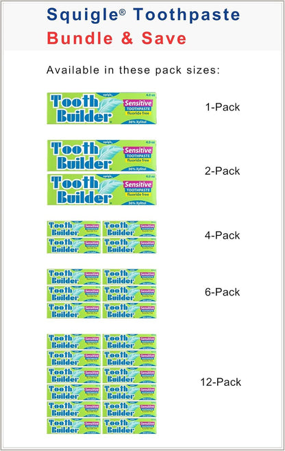 Squigle Tooth Builder Fluoride-Free Xylitol Toothpaste - view 6