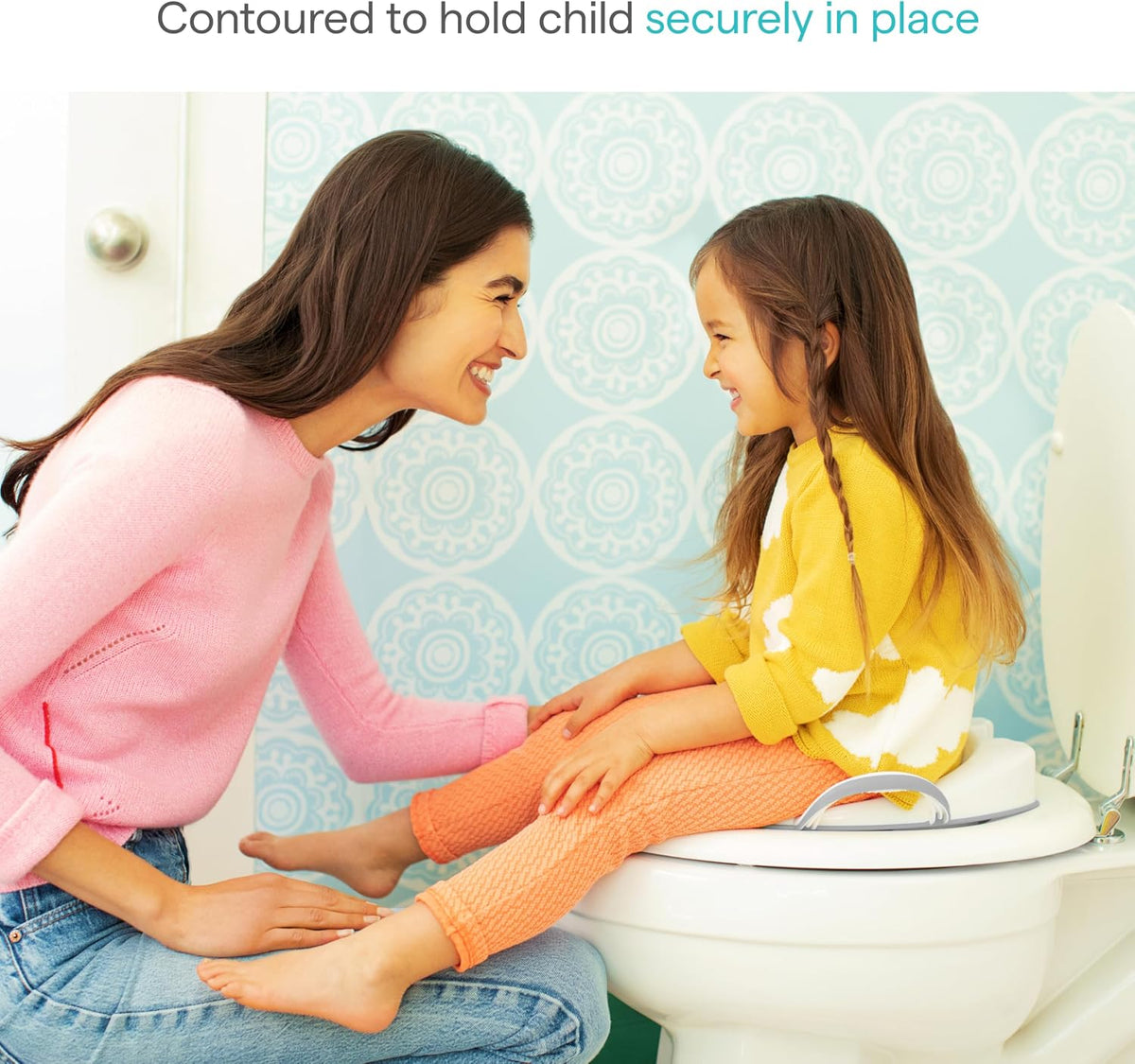 Munchkin Sturdy Potty Training Seat, Grey - view 2