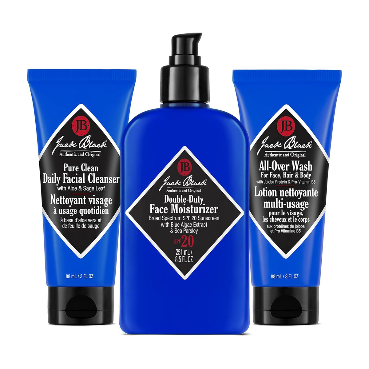 Jack Black Triple Play Men's Skin Care Set for Face - view 3
