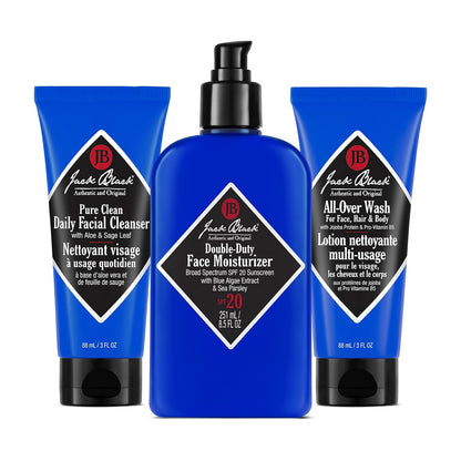 Jack Black Triple Play Men's Skin Care Set for Face - view 3