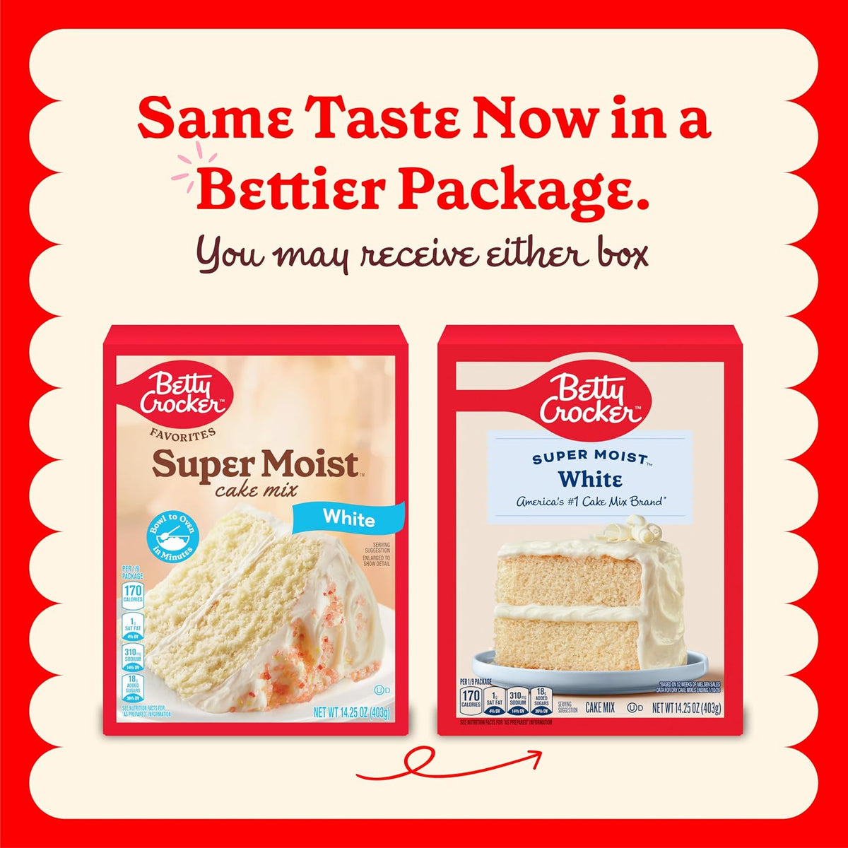 Betty Crocker Favorites Super Moist White Cake Mix 14.25 oz - view 3