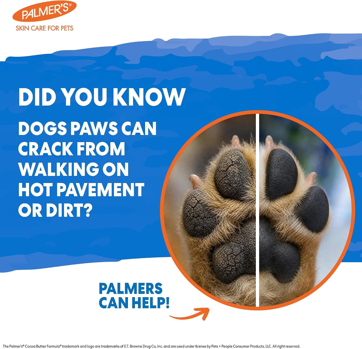 Palmer's for Pets Cocoa Butter Paw Pad and Nose Balm for Dogs, 3.5 oz - view 4