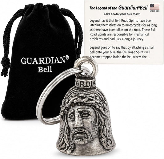 Guardian Bell Religious Good Luck Bell with Keyring and Gift Bag