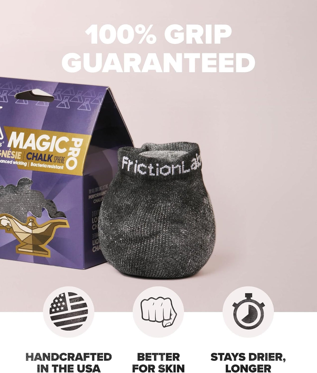 Friction Labs Magic Pro Chalk Ball, 2.2 oz Refillable - view 3
