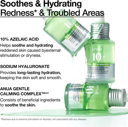 Anua Gentle Soothing Starter Duo, Heartleaf Toner and Azelaic Acid Serum - view 2