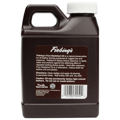 Fiebing's 100% Pure Neatsfoot Oil Leather Preservative, 8 fl oz - view 6
