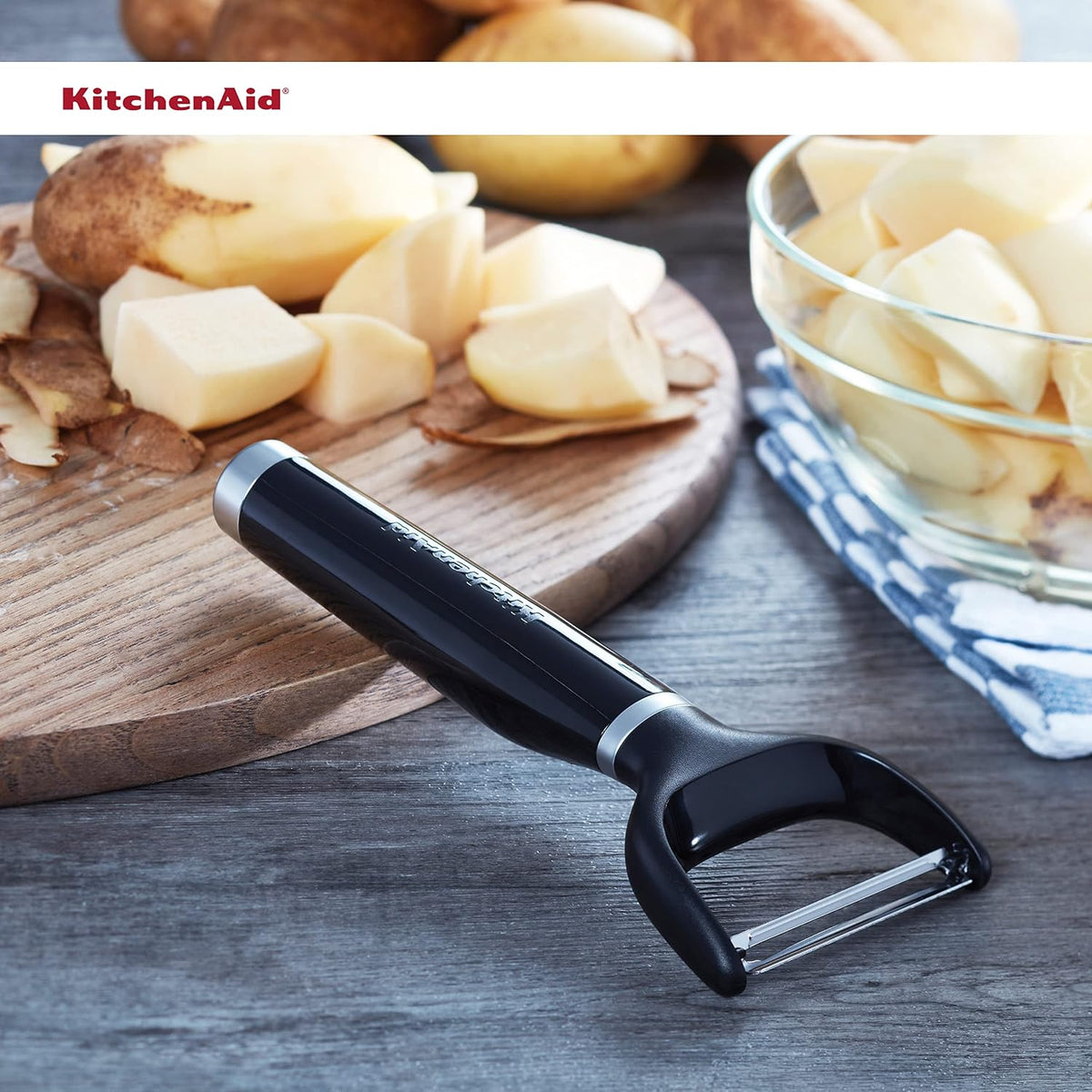 KitchenAid Y Peeler with Ergonomic Handle and Protective Cover - view 2