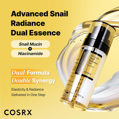COSRX Niacinamide 5% and Snail Mucin 74% Dual Essence 80ml - view 2