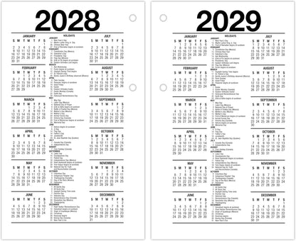 AT-A-GLANCE 2027 Daily Desk Calendar Refill for E1700 Base, 3.5 x 6 Inches - view 5
