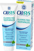 CloSYS Fluoride Free Toothpaste, 96 g (3.4 oz)