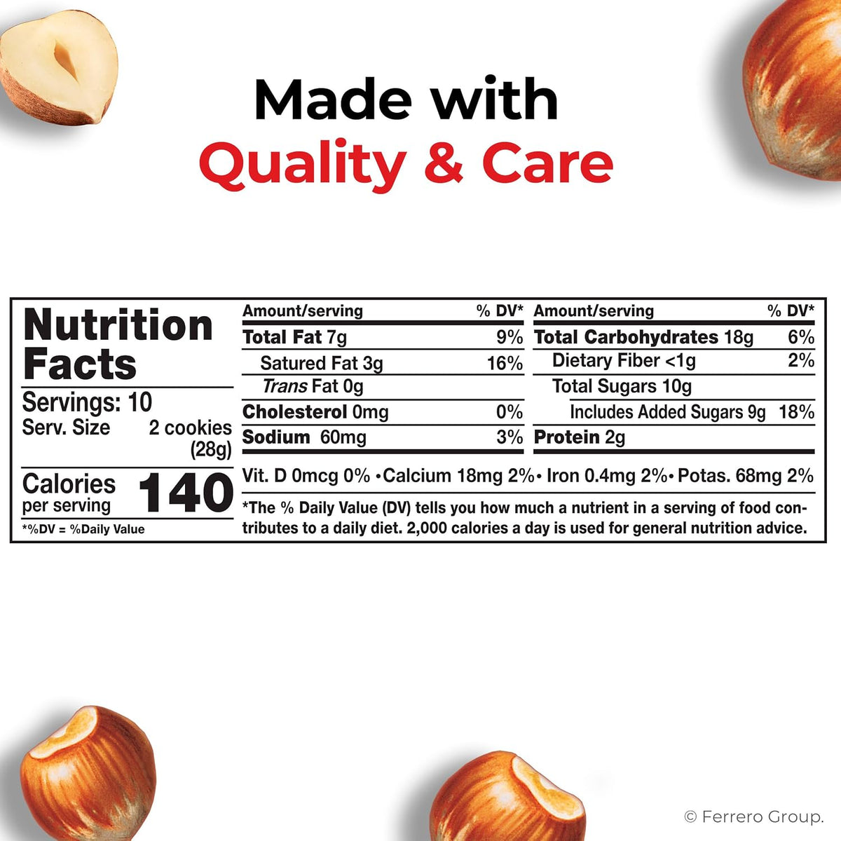 Nutella Biscuits with Hazelnut Spread, 9.7 oz Resealable Pack - view 2