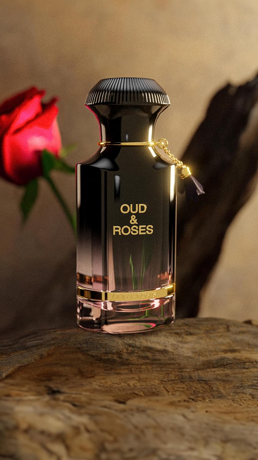Ahmed Al Maghribi Oud and Roses Extrait de Parfum, Unisex, 2.02 oz - view 5