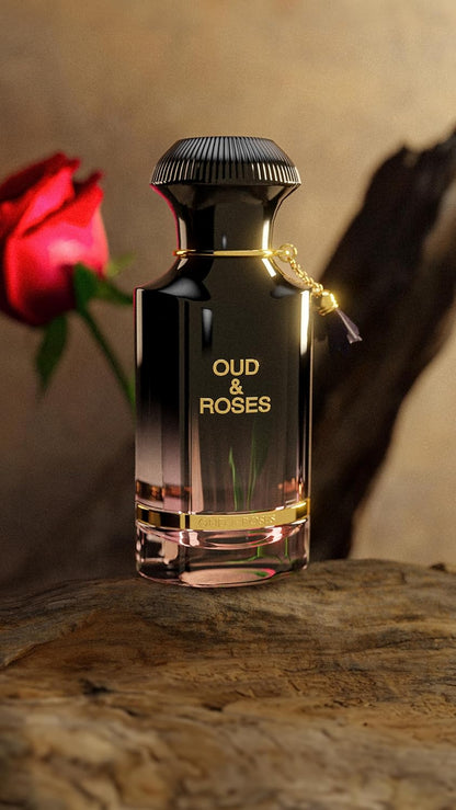 Ahmed Al Maghribi Oud and Roses Extrait de Parfum, Unisex, 2.02 oz - view 5