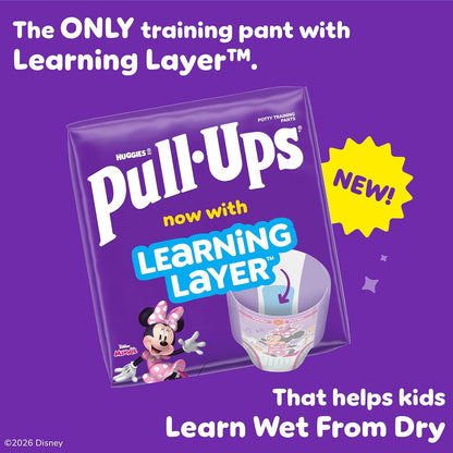 Pull-Ups Girls' Potty Training Pants, Size 3T-4T, 112 Count - view 3